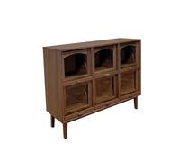 HHRJNUST Vitrine Miniature Compact Armoire Ppée Portails Rustique Meuble Ppée pr Collectionneurs, Diorama, Style A