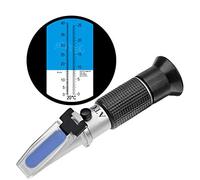 HHTEC Réfractomètre Vin RHW-25ATC - 0-40% Brix & 0-25% Potentiel Alcool - pour Moût de Raisin - Ne Mesure Pas l’Alcool du vin Fini