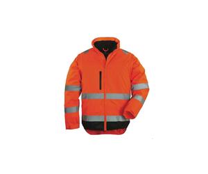 HI-WAY HV 7HWXOM Veste 2 en 1 manches amovibles orange fluo