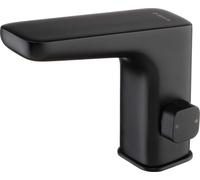 Hiacynth Black - Mélangeur lavabo à capteur avec contrôle de température - 230/6V (BQH_N29V)