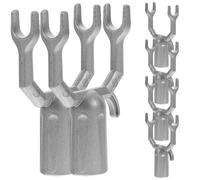 HIAKDOFT Alliage D’Aluminium Support de Branche en Métal 6 Pièces | Haute Dureté, Multi-fonction, Usage Longue Durée, Soutient Plusieurs Diamètres, Vergers et Jardins Ornementaux