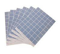 HIAKDOFT Lot de 6 panneaux solaires autocollants - Modèle architecture réaliste - Panneaux solaires pour diorames, maisons de modélisme et paysages - Film résistant aux intempéries - Couleurs intenses