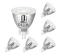 HiBay 6x Ampoule LED MR11 GU4 12V Blanc Neutre 5W,Remplace 45W Halogene,Spot LED 12V 450LM 4500K Angle de Lumière 38°AC/DC,ø35x42mm