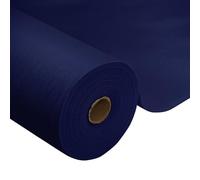 HiBeauty PRO Nappe Jetable Rouleau, Bleu foncé, 1,18x45 m, 1 | Idéal pour toutes les fêtes, mariages, fêtes d'anniversaire, restauration, taille et couleur au choix