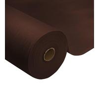 HiBeauty PRO Nappe Jetable Rouleau, Café, 1x45 m, 1 Rouleau | Idéal pour toutes les fêtes, mariages, fêtes d'anniversaire, restauration, taille et couleur au choix