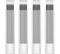 Hiboom 24 Pièces Recharges de Crayons Charpentier, 2.8 mm HB Recharges de Graphite Charpentier Réutilisables Résistantes