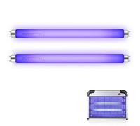 Hiboom Ampoules de rechange T8 10W pour destructeur d'insectes, tubes UV 365 nm compatibles avec Aspectek, Liba, Micnaron, Lulu Home, 34,3 cm de long, durée de vie de plus de 3000 heures, lot de 2