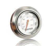 Hicello 60540 Thermomètre barbecue compatible pour Weber Charcoal 1-13/16"(45mm) - Dia pour Q Grill Spirit et Traveller Grill 0-300 ℃ Thermomètre Analogique