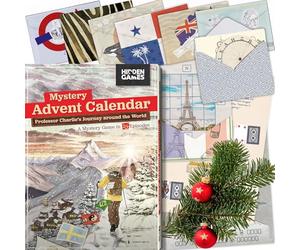 Hidden Games - Professor Charlie's World Tour - Puzzle Advent Calendar - Jeu en Anglais (édition Anglaise)