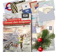 Hidden Games - Tour du Monde du Professeur Charlie - Calendrier de l'Avent | 24 enveloppes d'énigmes autour du monde avec le Professeur Charlie. Une par jour jusqu'à Noël, pour toute la famille