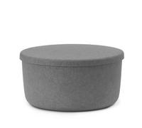 Hide Pouf de Rangement Grand Gris