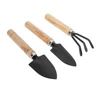 Hidyliu 3 Pièces Mini Plante Outils de Jardinage Ensemble Pelle Griffe Râteau Pelle Fleurs Outils de Plantation Maison Plante Jardinage Bêche