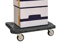 Hiemible Chariot de Manutention avec Roues,Chariot de Voyage | Transporteur Extensible Robuste Grande Capacité 100 kg avec Coffre à Main pour Déménagement, Voyage, Maison, Entrepôt et Courses