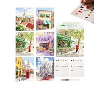 Hiemible Kit d'aquarelle 12 couleurs pour débutant avec pinceau