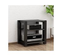 HiFi AV Ma nd Rack moderne à 3 étages pour lecteur CD et Ste Conents Slish Slish Sto Cabinet pour studio à domicile et salon h
