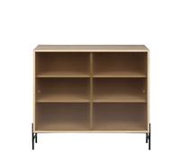 Hifive armoire en verre Low L100cm Chêne clair Northern - 2360 2055