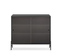 Hifive armoire en verre Low L100cm Chêne noir Northern - 2362 2055