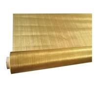 HIFRQVVC Filet en cuivre, Rouleau de Treillis métallique en Laiton, 1x1 mètre, Multicolore 10-200 Mailles(Brass 1x1m,200 Mesh)