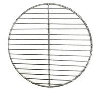 HIFRQVVC Grille de Cuisson de Rechange, Filet de Barbecue Rond antiadhésif en Acier Inoxydable 304, diamètre 20 à 50cm for la Cuisson et Le Fumage(26cm Diameter)