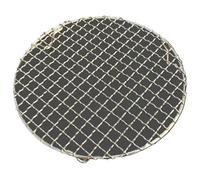 HIFRQVVC Grille de Cuisson de Rechange, Filet Rond en Acier Inoxydable 304 for Barbecue, avec Pied, 10-65cm, Argent, for la Cuisson, Le Fumage, Camping(25cm)