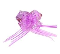 HIFRQVVC Noeuds à Tirer pour Emballage Cadeau, Rubans à nœud Tirer for Emballage Cadeau, Multicolores, Plusieurs Tailles, 100 pièces(Color 2,5cm)