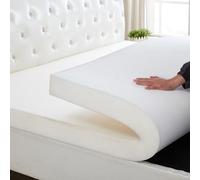 High-De Surmatelas en mousse de 8 cm - Alèse rafraîchissante pour lit simple, double, grand lit et très grand lit - Soutien ultime pour une meilleure Sp (180 x 200 cm, ferme)