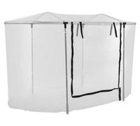 High Grow Top 200 Toit pour potager surélevé 200 x 115 x 100 Tube d'acier PVC