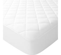 HIGH Living Protège-Matelas 140x200cm Imperméable Piqué, Hexagonal, Design rembourré- Oeko-TEX Respirant