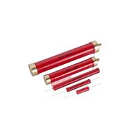 High Power Red Glass Glaze Resistor Ri80-1000W Screw Nut Digital Components Ceramic Insulation High Frequency Non-Inductive High Voltage Resistor 500M