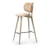 High Stool Backrest Tabouret de bar Mater Chêne mat - naturel H 69 - 5704794012212
