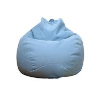 Highdi Enfants Peluche Sac Haricots Pouf sans Garnissage Adultes Adolescents, Rangement de Jouets Stockage, Pouf Pliable Portable pour Fauteuil Déco Fauteuil de Salon Intérieur Extérieur