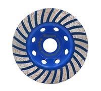 HIGHDRIL Disque Diamant Meuleuse 115mm - Turbo Meule pour Ponçage et Polissage du Béton Maçonnerie Granit Marbre Pierre Naturelle