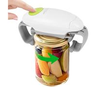 Higher Torque and One Touch Electric Jar Opener Easy Remove Almost Size Lid with Auto-Off