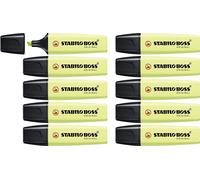 Highlighter - STABILO BOSS ORIGINAL Pastel - Pack of 10 - Dash of Lime