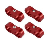 Hihaha Pince De Séparateur De Tuyau Adaptateur De Raccord De Serrage/Pince De Séparateur De Ligne De Tuyau An10 20Mm 4Pcs Rouge