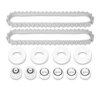 Hihitomorrow Anneau d'escalade 6101611-R4, piste de distribution 9985006-R2, roues de guidage 3884997-R6, kit de pièces de rechange pour nettoyeur de piscine Maytronics Dolphin Nautilus CC Plus