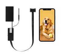 HiKam Mini caméra 2K Wi-Fi Ultra HD, batterie 800 mAh, vision nocturne | Résolution 2K, prend en charge les cartes microSD jusqu'à 256 Go, détection intelligente, vision nocturne, RTSP