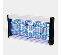 Hikemeister® Destructeur d'insectes électrique, 20 W, piège à moustiques avec tube lumineux de rechange UV, 2 protections de sécurité, lampe anti-moustiques contre les mites, les moustiques, les