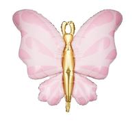 HIKIhooray Lot de ballons gonflables XXL Nature et été, papillon, fleur et soleil, ballons à l'hélium de qualité supérieure pour anniversaire d'enfant, rentrée des classes et fête dans le jardin
