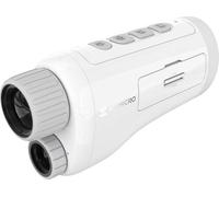 HIKMICRO HEIMDAL H4D Monoculaire numérique de vision nocturne avec capteur haute résolution 2560 x 1440, écran AMOLED 3,5 cm (1,39"), EMMC intégré (32 Go) pour le stockage de vidéos et de photos