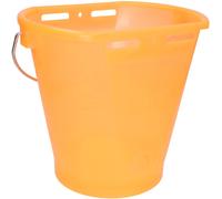 Hiko Seau abreuvoir pour veaux transparent, orange fluo sans tétine et sans vanne