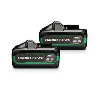 HiKOKI - 18/36V Batterie T-PWR Multivolt 4/8 Ah, 2 pièces 381993