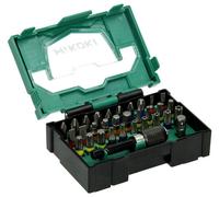 HiKOKI 40030019 Jeu d'embouts TORX® intérieur, vis à fente, cruciforme Phillips, vis Pozidriv, hexagonal avec porte-embout