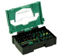 HiKOKI 40030021 Jeu d'embouts TORX® intérieur, vis à fente, cruciforme Phillips, vis Pozidriv, hexagonal avec porte-embout