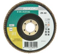 HiKOKI 4100117 Disque a lamelles 125x22, 23mm, Gr.60