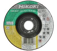 HiKOKI 4100222 Grattoir d'ébavurage pour métal et acier inoxydable 125x22,2x6mm
