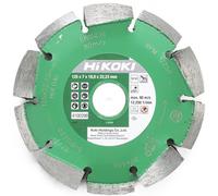 HiKOKI 4100298 Disque diamanté de rainurage et fraisage 125x22,2x7mm, double rangée
