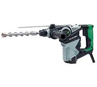 HIKOKI 51223256 - Marteau combiné électrique SDS-Plus 720W 3.2J 800 tr/min 4000imp avec butée de profondeur et boîtier DH28PCZ Noir