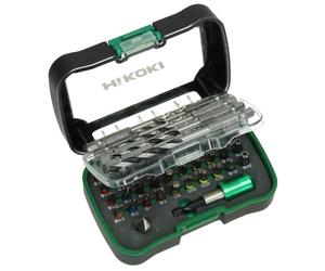 HiKOKI 750365 Jeu d'embouts/forets 50 pieces 1/4" Longueur 25 mm
