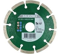 HiKOKI 752802 Disque diamant 125 x 22,2 x 7mm, universel fritté